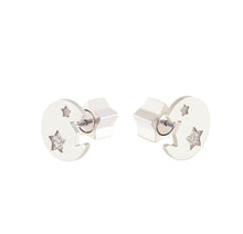 画像をギャラリービューアに読み込む, STAR THUMBTACK DIAMOND STUDS - WHITE GOLD