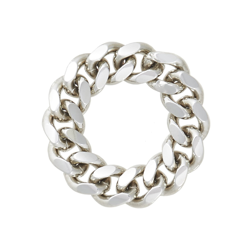 CHAINLINK RING - STERLING SILVER
