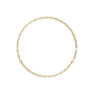 DELICATE CHAINLINK RING - YELLOW GOLD