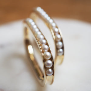 PEARL DOUBLE RING