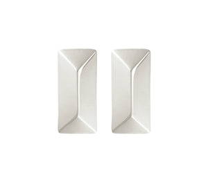 RECTANGLE STUDS - SILVER